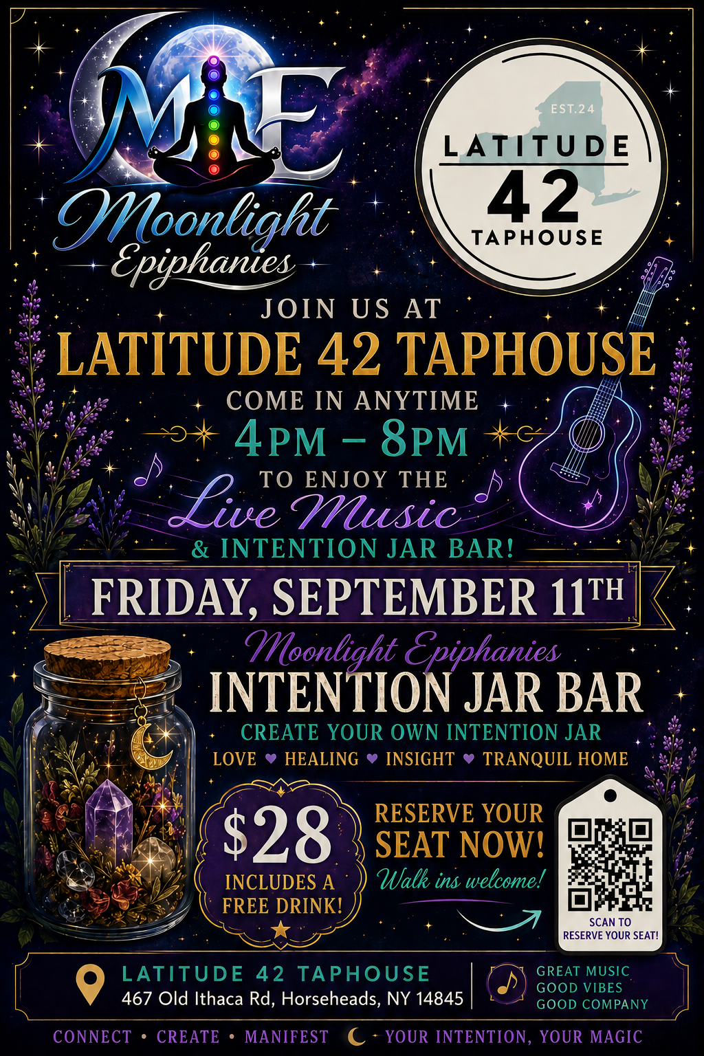 Intention Jar Bar @ Latitude 42 Taphouse