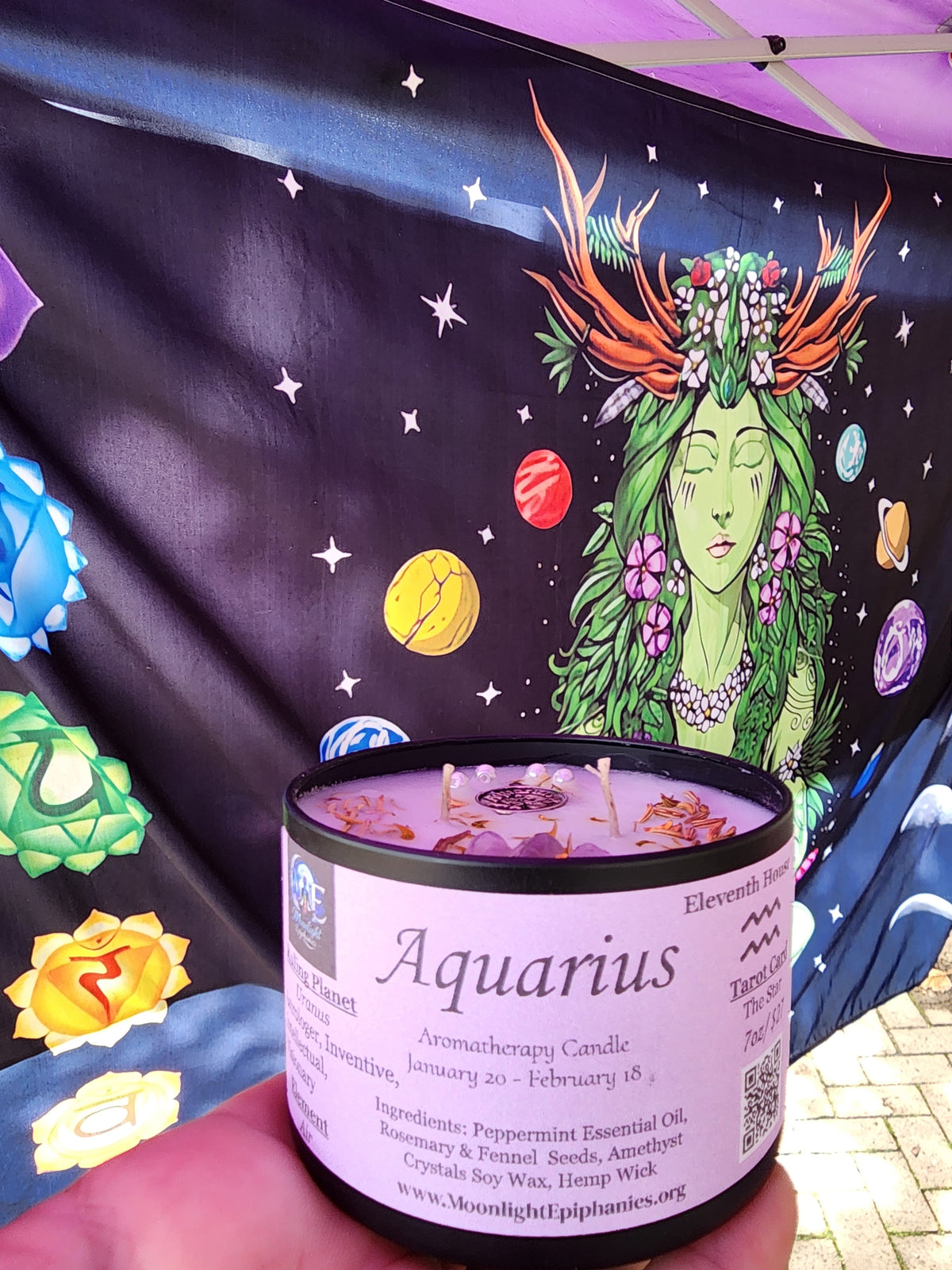 Aromatherapy Zodiac Candles