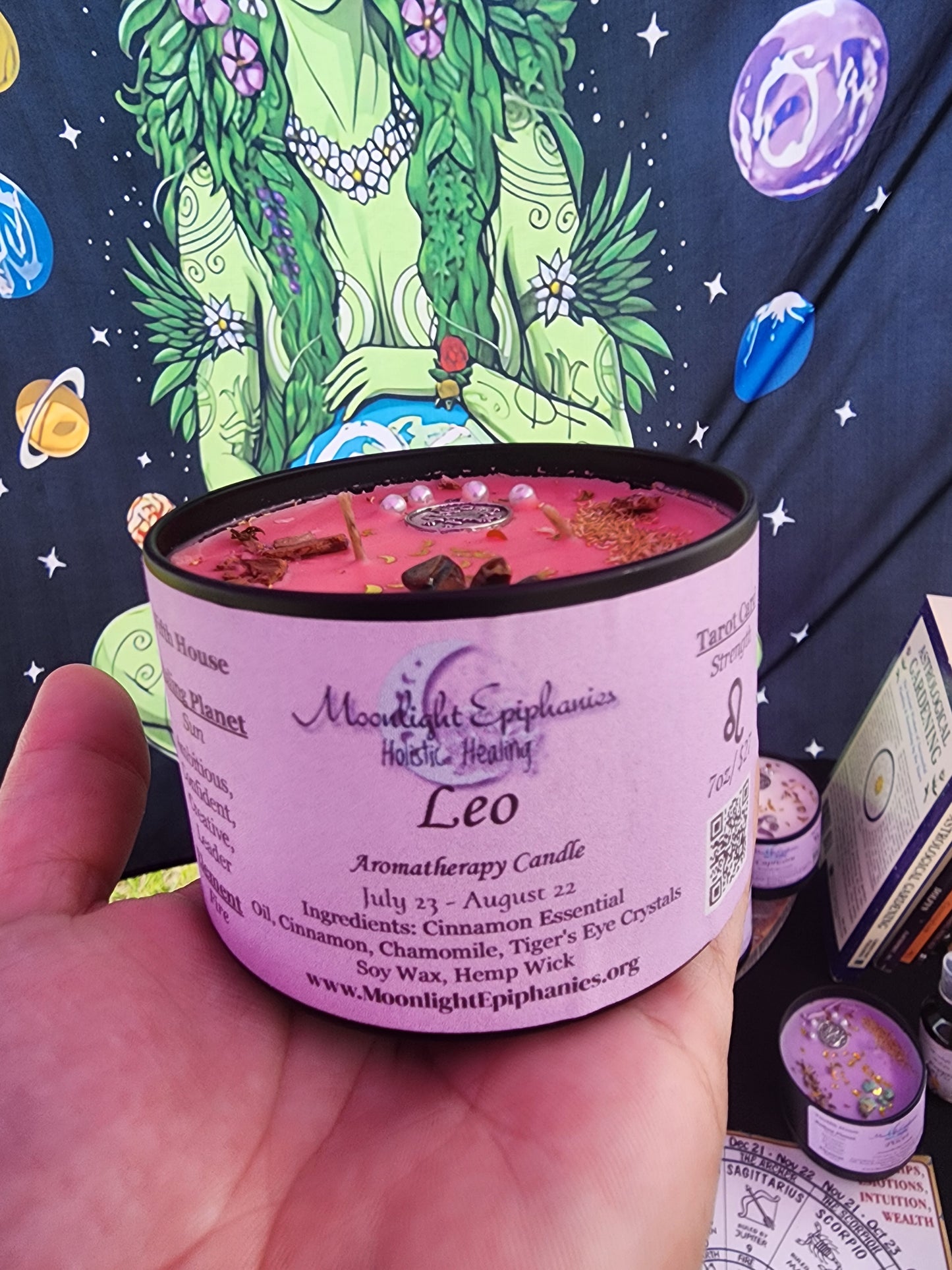 Aromatherapy Zodiac Candles