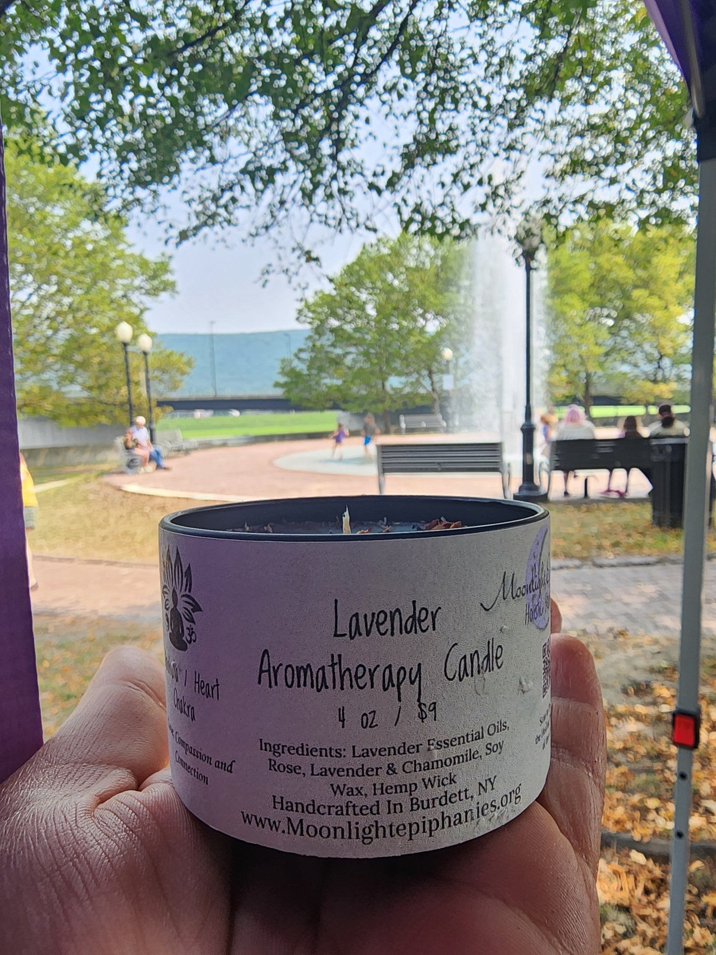 Chakra Aromatherapy Candle 4oz