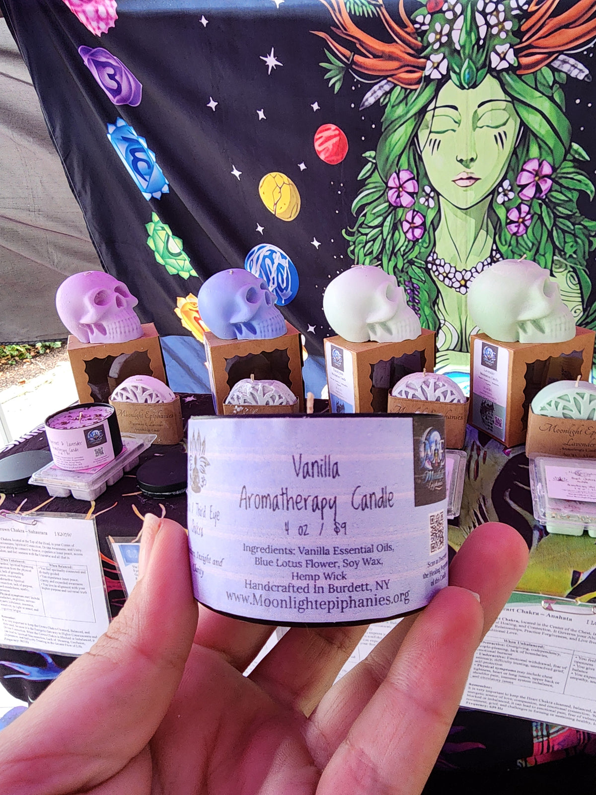 Chakra Aromatherapy Candle