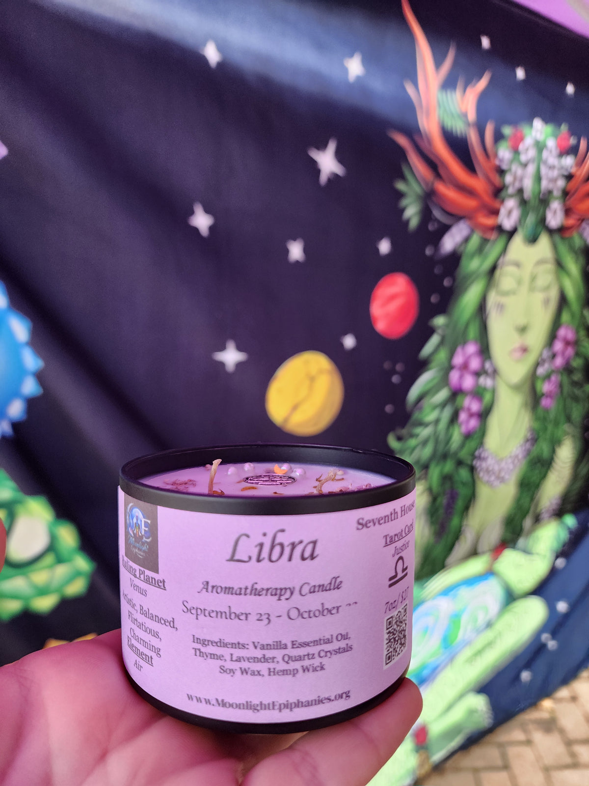 Aromatherapy Zodiac Candles