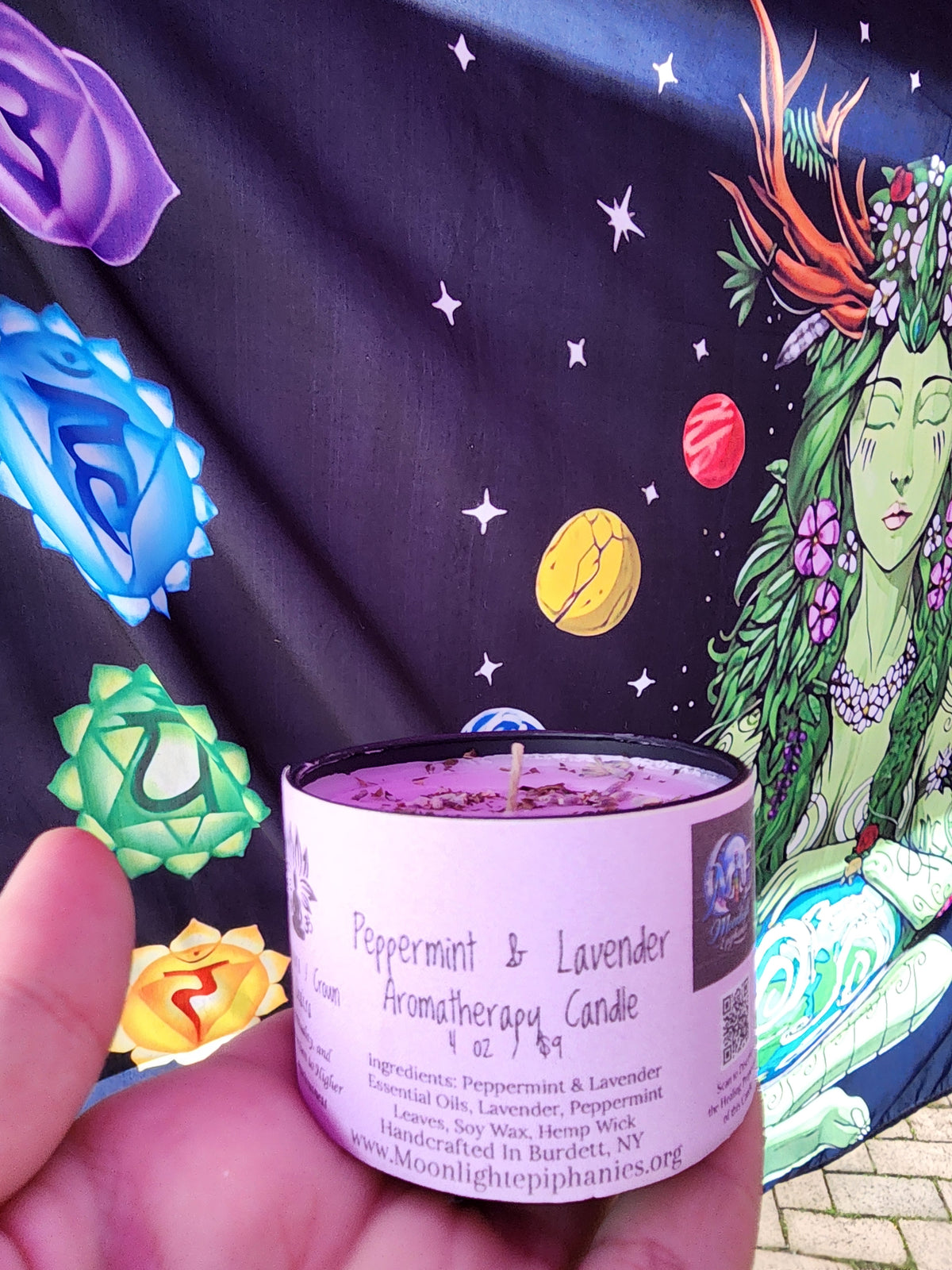 Chakra Aromatherapy Candle