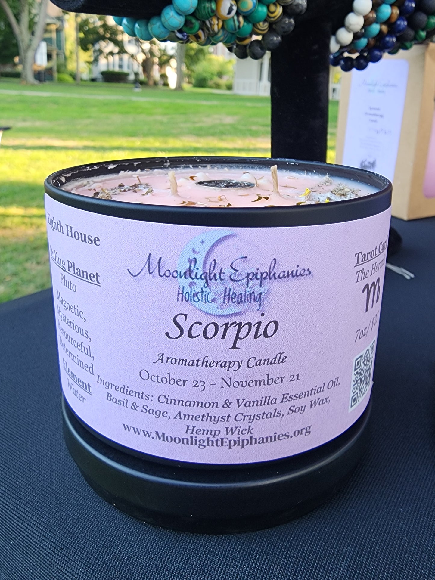 Aromatherapy Zodiac Candles