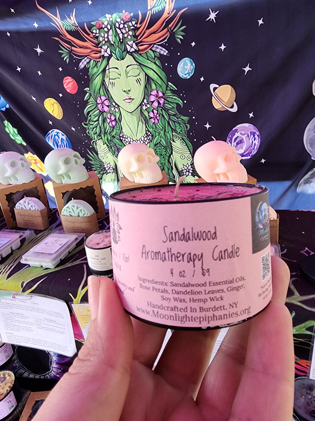 Chakra Aromatherapy Candle