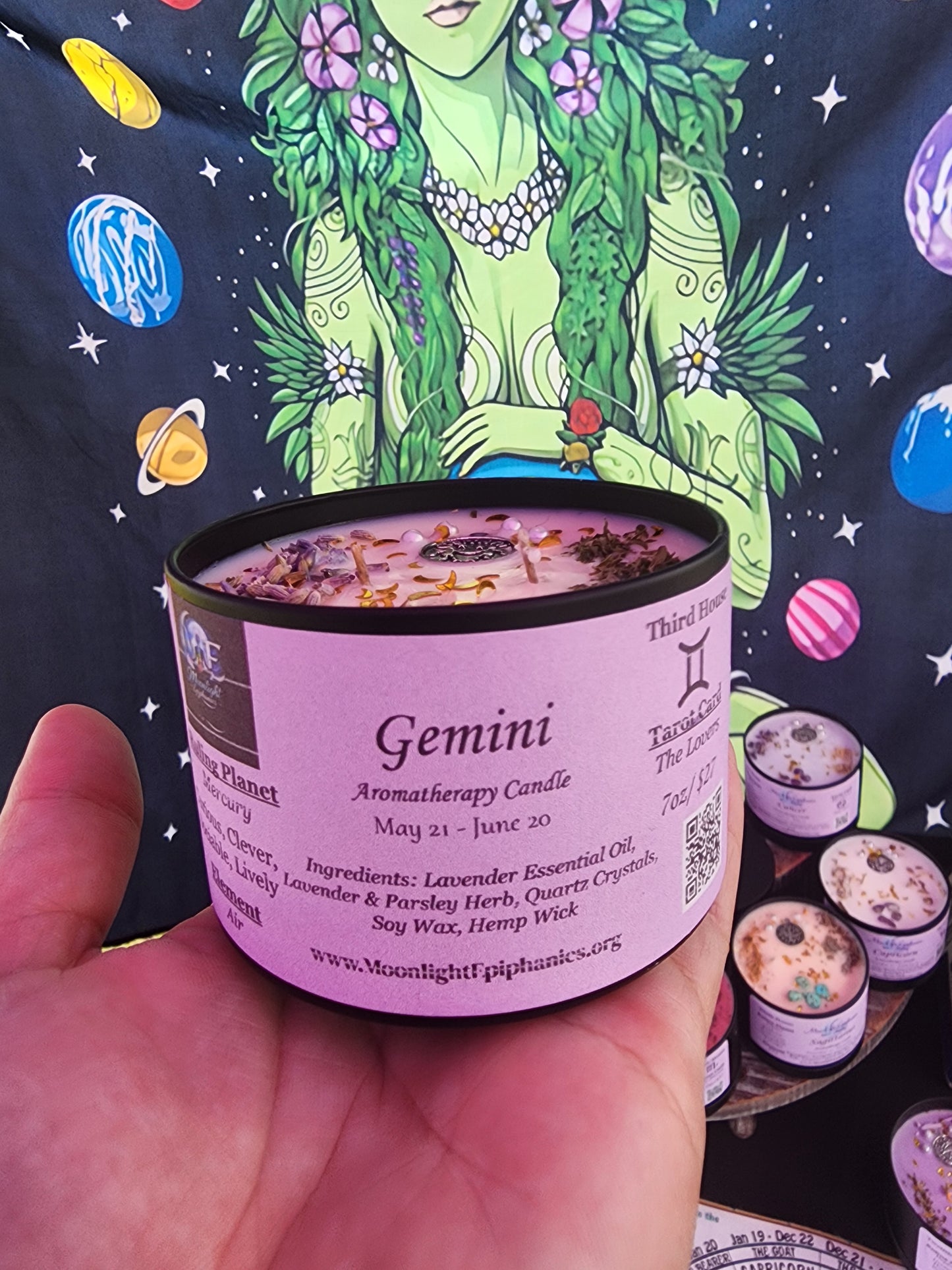 Aromatherapy Zodiac Candles