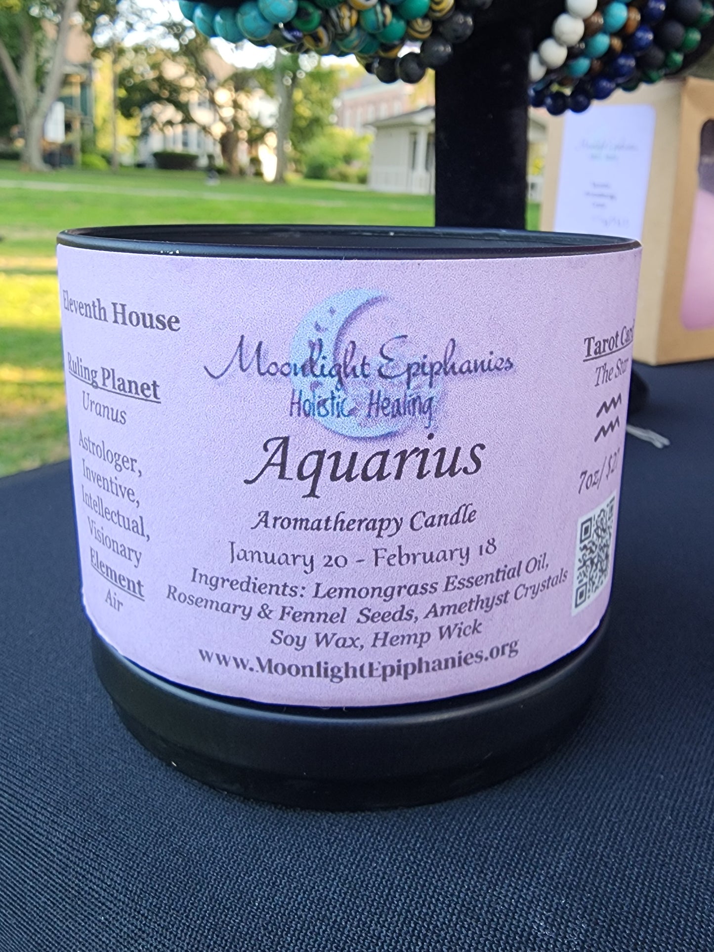 Aromatherapy Zodiac Candles