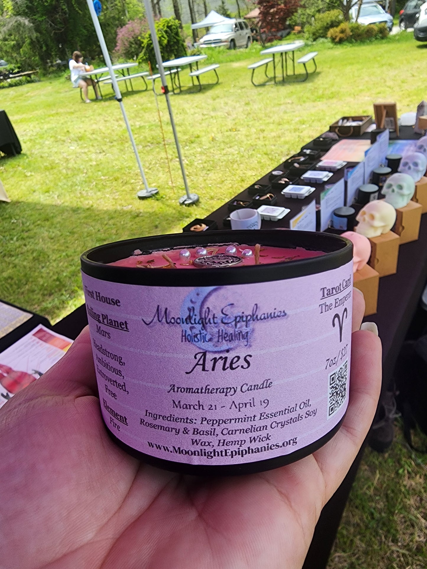Aromatherapy Zodiac Candles
