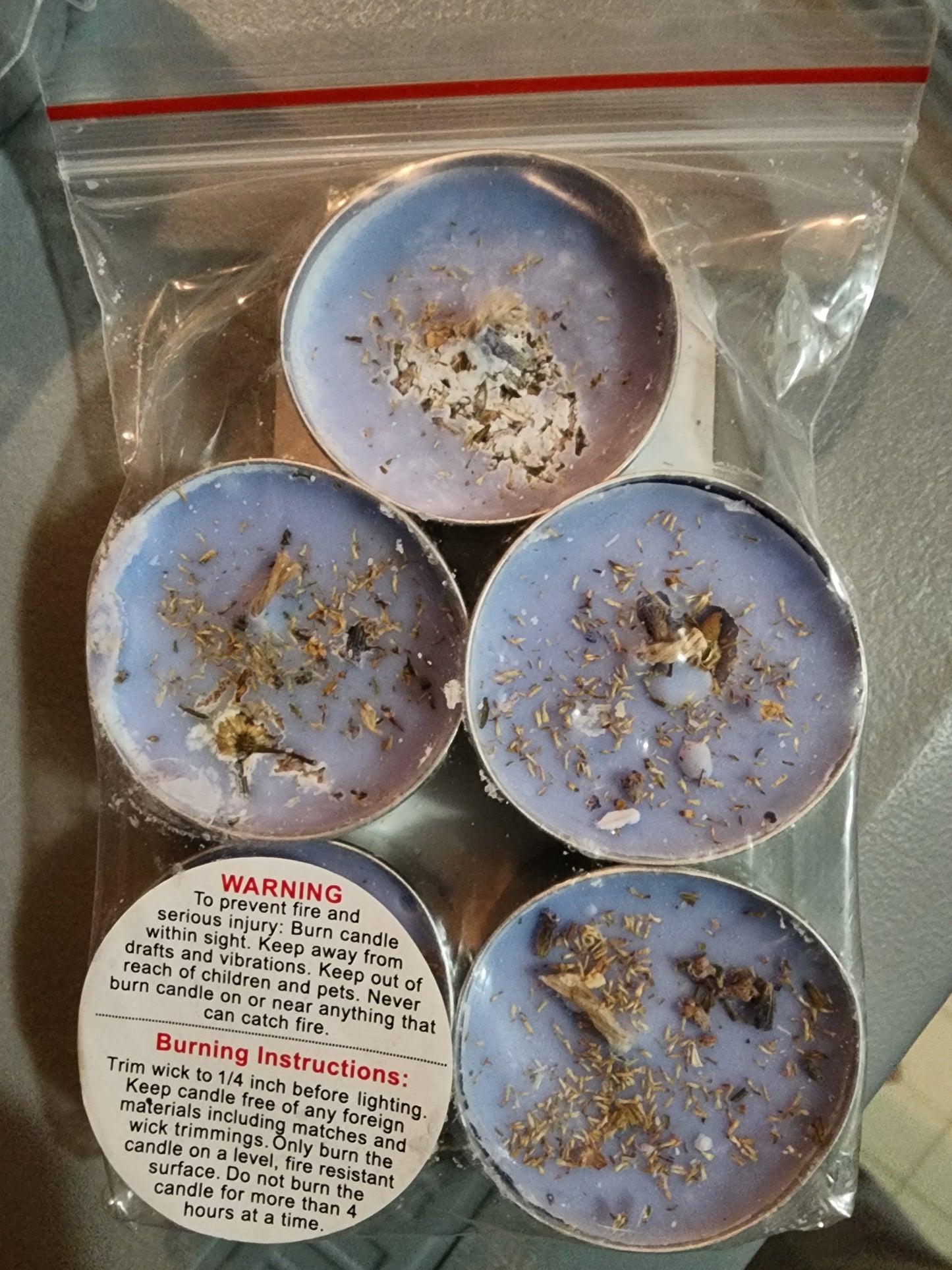 Chakra Tealight Candles