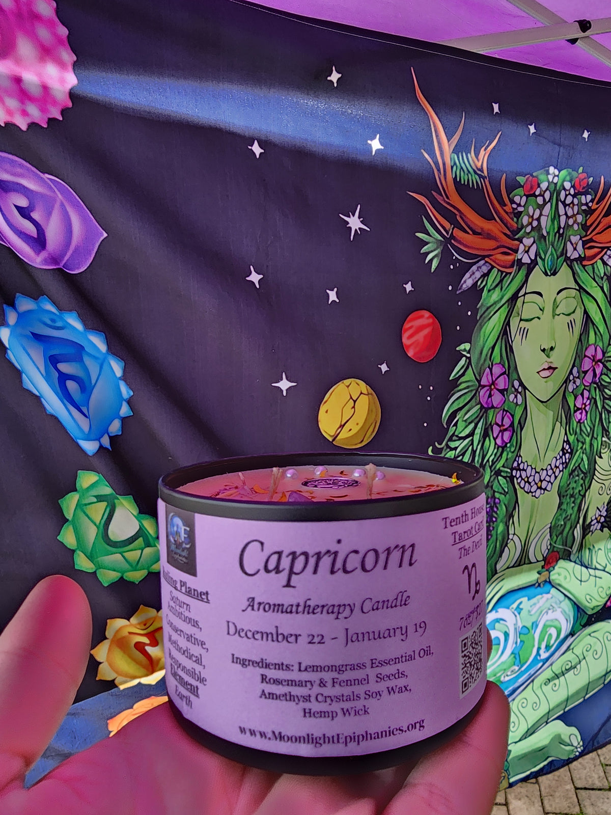 Aromatherapy Zodiac Candles