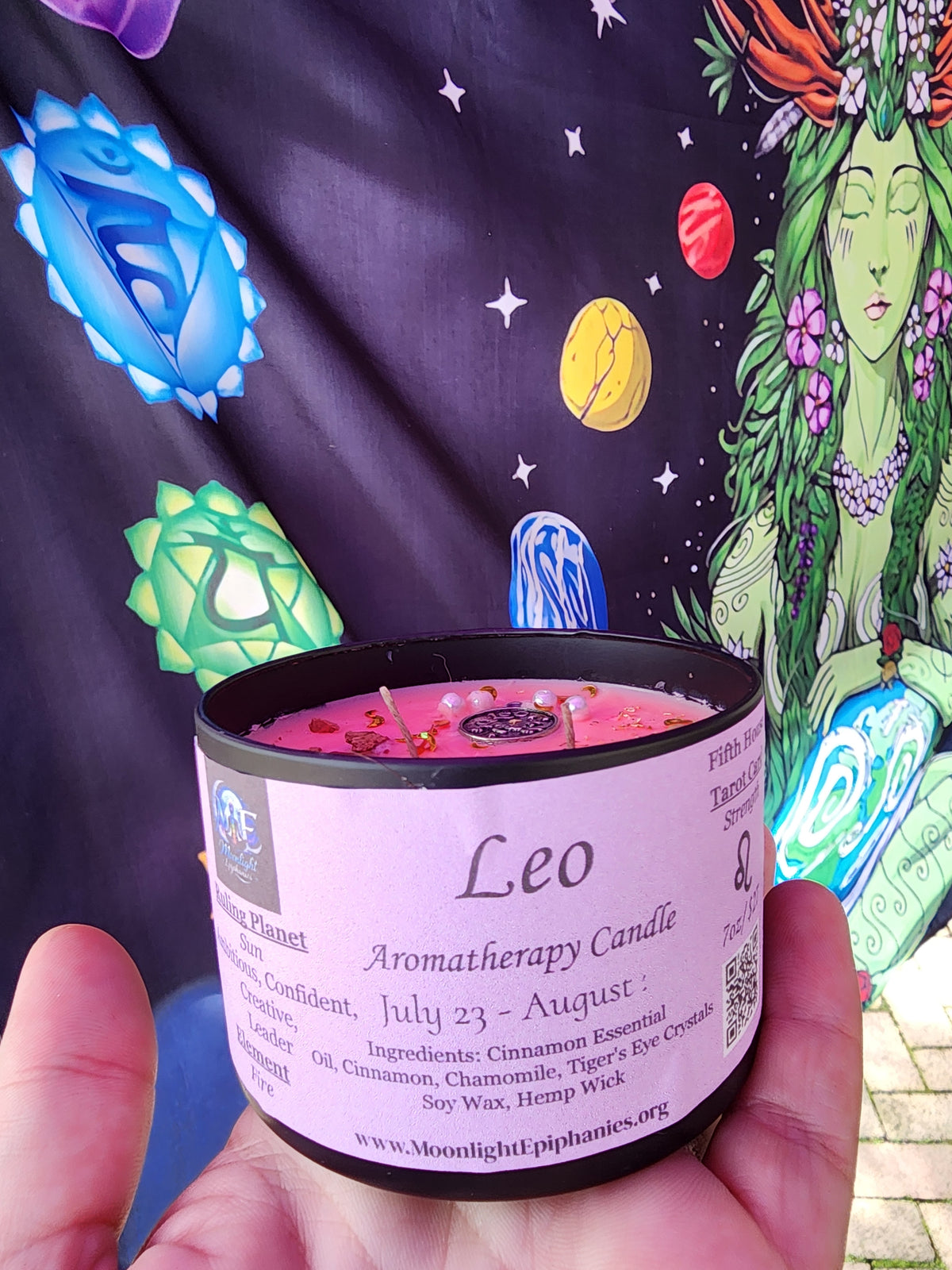 Aromatherapy Zodiac Candles