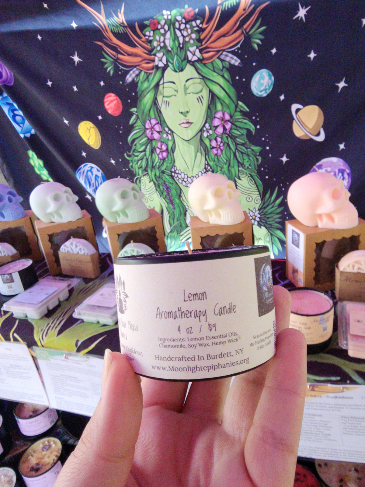 Chakra Aromatherapy Candle